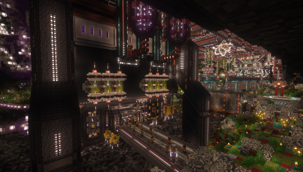 Nether Core XP Aurum Factory, Dimenstionstor