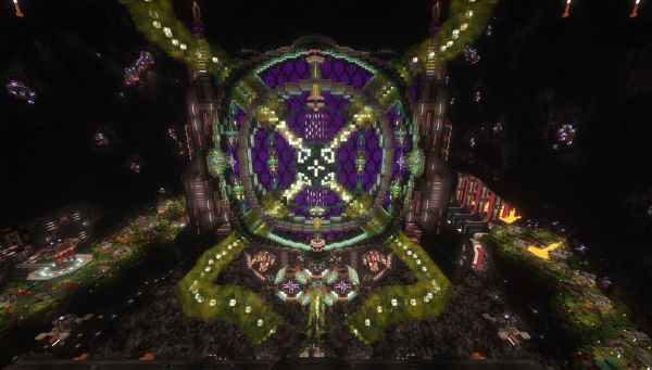 Nether Core XP Aurum Factory, Dimenstionstor